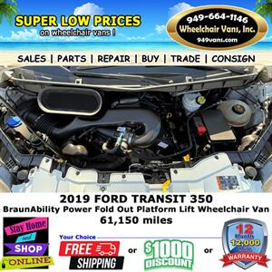 2019 Ford Transit 350 XL Wheelchair Van   - Photo 16 - Laguna Hills, CA 92653