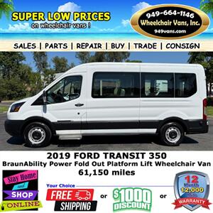 2019 Ford Transit 350 XL Wheelchair Van   - Photo 11 - Laguna Hills, CA 92653
