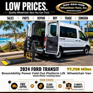2024 Ford Transit 150 Wheelchair Van - Photo 1 - Laguna Hills, CA 92653