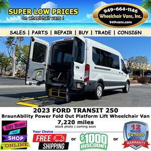 2023 Ford Transit 250 Wheelchair Van   - Photo 1 - Laguna Hills, CA 92653
