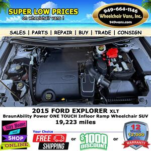 2015 Ford Explorer XLT Wheelchair Van   - Photo 12 - Laguna Hills, CA 92653