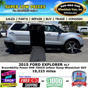2015 Ford Explorer XLT Wheelchair Van   - Photo 3 - Laguna Hills, CA 92653