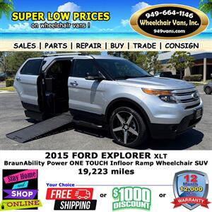 2015 Ford Explorer XLT Wheelchair Van   - Photo 1 - Laguna Hills, CA 92653