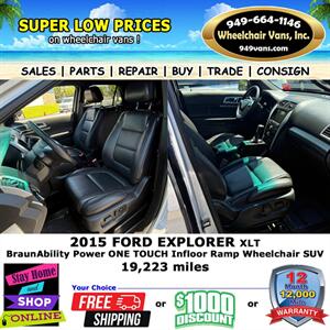 2015 Ford Explorer XLT Wheelchair Van   - Photo 10 - Laguna Hills, CA 92653