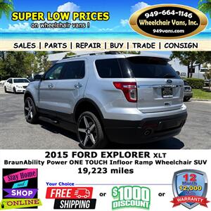 2015 Ford Explorer XLT Wheelchair Van   - Photo 8 - Laguna Hills, CA 92653