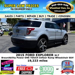 2015 Ford Explorer XLT Wheelchair Van   - Photo 7 - Laguna Hills, CA 92653