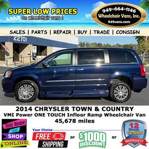 2014 Chrysler Town and Country Touring-L Wheelchair Van   - Photo 9 - Laguna Hills, CA 92653
