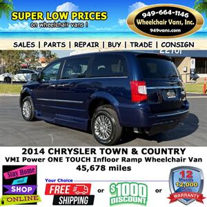 2014 Chrysler Town and Country Touring-L Wheelchair Van   - Photo 10 - Laguna Hills, CA 92653