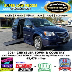 2014 Chrysler Town and Country Touring-L Wheelchair Van   - Photo 2 - Laguna Hills, CA 92653