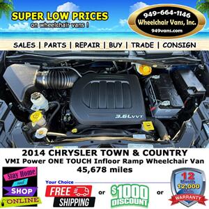 2014 Chrysler Town and Country Touring-L Wheelchair Van   - Photo 13 - Laguna Hills, CA 92653