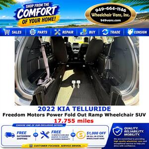 2022 Kia Telluride EX Wheelchair Van   - Photo 6 - Laguna Hills, CA 92653