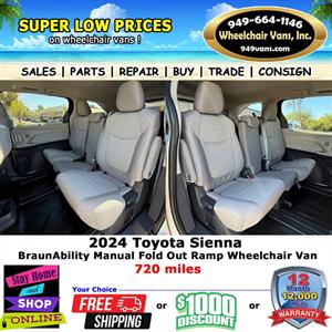 2024 Toyota Sienna LE  Wheelchair Van   - Photo 15 - Laguna Hills, CA 92653