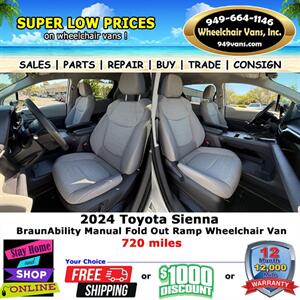 2024 Toyota Sienna LE  Wheelchair Van   - Photo 14 - Laguna Hills, CA 92653