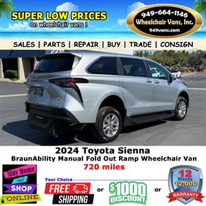 2024 Toyota Sienna LE  Wheelchair Van   - Photo 9 - Laguna Hills, CA 92653