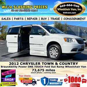 2012 Chrysler Town and Country Touring Wheelchair Van   - Photo 1 - Laguna Hills, CA 92653