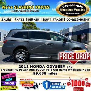 2011 Honda Odyssey EX-L Wheelchair Van   - Photo 5 - Laguna Hills, CA 92653