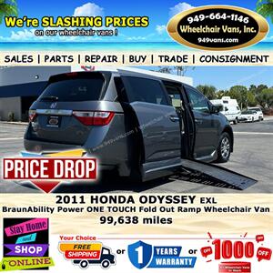 2011 Honda Odyssey EX-L Wheelchair Van   - Photo 3 - Laguna Hills, CA 92653