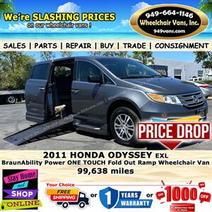 2011 Honda Odyssey EX-L Wheelchair Van   - Photo 1 - Laguna Hills, CA 92653