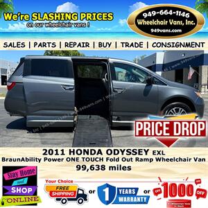 2011 Honda Odyssey EX-L Wheelchair Van   - Photo 2 - Laguna Hills, CA 92653