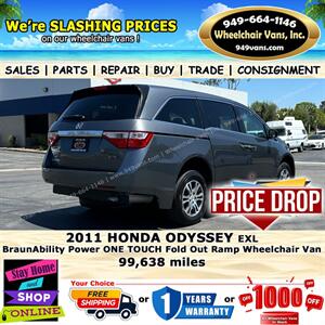 2011 Honda Odyssey EX-L Wheelchair Van   - Photo 6 - Laguna Hills, CA 92653