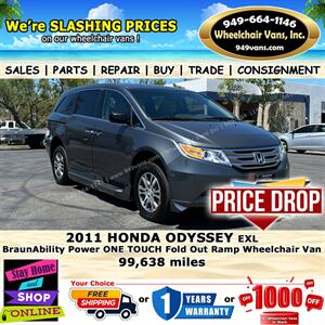 2011 Honda Odyssey EX-L Wheelchair Van   - Photo 4 - Laguna Hills, CA 92653