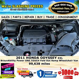 2011 Honda Odyssey EX-L Wheelchair Van   - Photo 12 - Laguna Hills, CA 92653