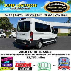 2018 Ford Transit Wheelchair Van   - Photo 7 - Laguna Hills, CA 92653