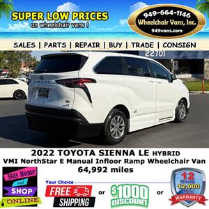 2022 Toyota Sienna Wheelchair Van   - Photo 7 - Laguna Hills, CA 92653