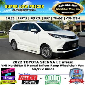 2022 Toyota Sienna Wheelchair Van   - Photo 5 - Laguna Hills, CA 92653