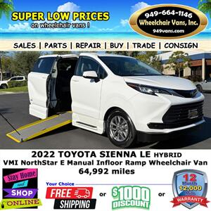 2022 Toyota Sienna Wheelchair Van   - Photo 2 - Laguna Hills, CA 92653