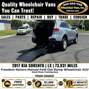 2017 Kia Sorento LX Wheelchair SUV   - Photo 1 - Laguna Hills, CA 92653