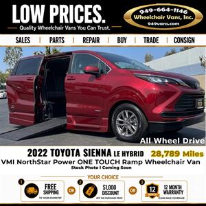 2022 Toyota Sienna LE Wheelchair Van - Photo 1 - Laguna Hills, CA 92653