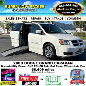 2008 Dodge Grand Caravan SXT Wheelchair Van   - Photo 1 - Laguna Hills, CA 92653