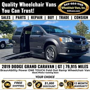 2019 Dodge Grand Caravan GT Wheelchair Van Minivan