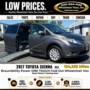 2017 Toyota Sienna XLE Wheelchair Van - Photo 1 - Laguna Hills, CA 92653
