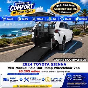 2024 Toyota Sienna Wheelchair Van - Photo 1 - Laguna Hills, CA 92653