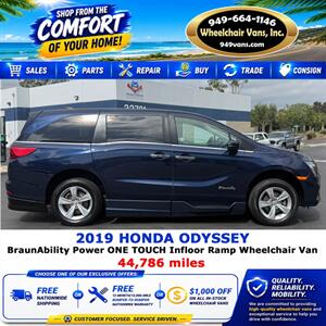 2019 Honda Odyssey EX Wheelchair Van   - Photo 5 - Laguna Hills, CA 92653