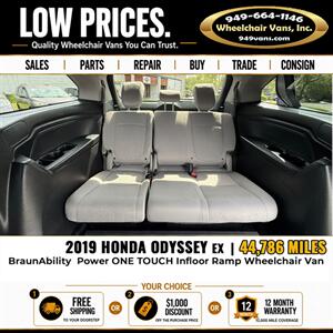 2019 Honda Odyssey EX Wheelchair Van   - Photo 11 - Laguna Hills, CA 92653