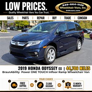 2019 Honda Odyssey EX Wheelchair Van   - Photo 9 - Laguna Hills, CA 92653
