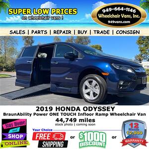 2019 Honda Odyssey EX Wheelchair Vans - Photo 1 - Laguna Hills, CA 92653