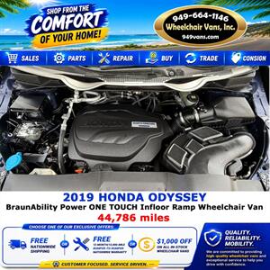 2019 Honda Odyssey EX Wheelchair Van   - Photo 13 - Laguna Hills, CA 92653