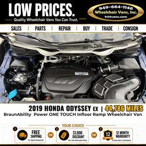 2019 Honda Odyssey EX Wheelchair Van   - Photo 12 - Laguna Hills, CA 92653