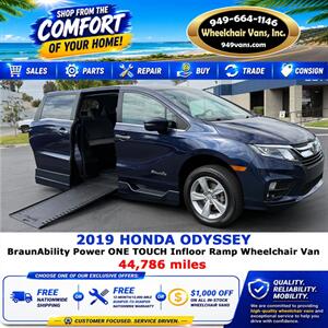2019 Honda Odyssey EX Wheelchair Van Minivan