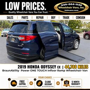 2019 Honda Odyssey EX Wheelchair Van   - Photo 3 - Laguna Hills, CA 92653