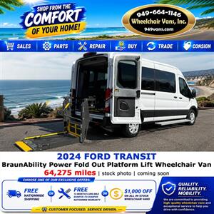 2024 Ford Transit Wheelchair Van   - Photo 1 - Laguna Hills, CA 92653