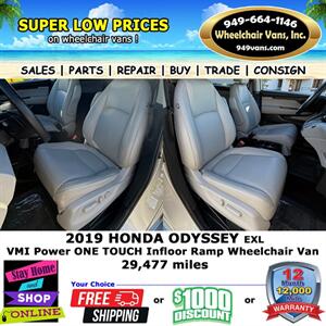 2019 Honda Odyssey EX-L Wheelchair Van - Photo 11 - Laguna Hills, CA 92653