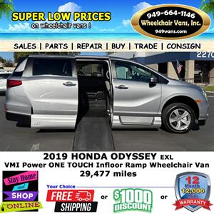 2019 Honda Odyssey EX-L Wheelchair Van - Photo 3 - Laguna Hills, CA 92653