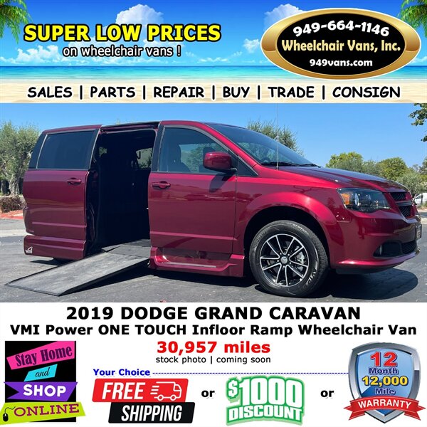 2019 Dodge Grand Caravan GT   - Photo 1 - Laguna Hills, CA 92653