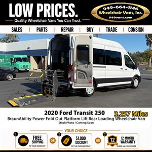 2020 Ford Transit 250 Wheelchair Van - Photo 1 - Laguna Hills, CA 92653