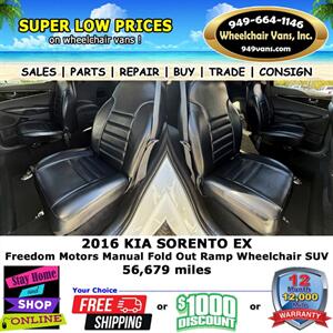 2016 Kia Sorento EX Wheelchair Van - Photo 15 - Laguna Hills, CA 92653
